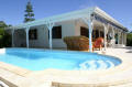 Villa avec piscine vue mer 100M de la plage Guadeloupe Saint Franois